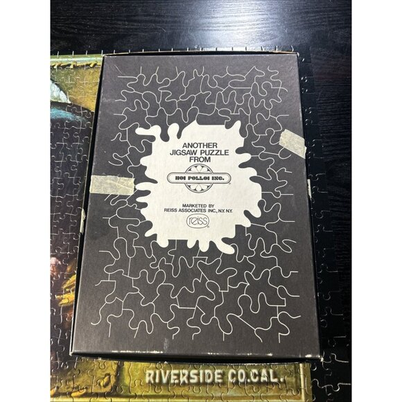 1972 Hoi Polloi Great American Crate Art Navajo Jigsaw Puzzle 500 Piece Complete - Picture 5 of 8